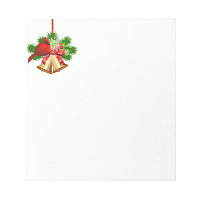 Christmas Notepad-Bells Notepad (Front)