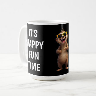 Christmas Novelty Gift Happy Fun Time Coffee Mug