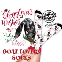 Christmas Nubian Baby Goat Wishes
