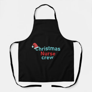 Christmas Nurse crew Apron