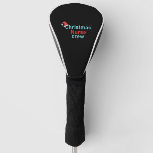 Christmas Nurse crew Golf Head Cover