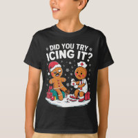 Christmas Nurse Did You Try Icing It Gingerbread 