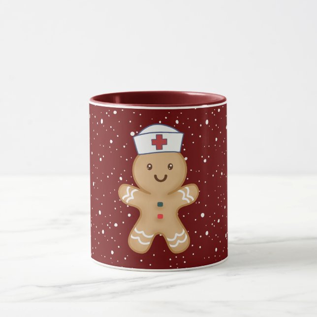Christmas Nurse Practitioner Pediatric Student Mug (Center)