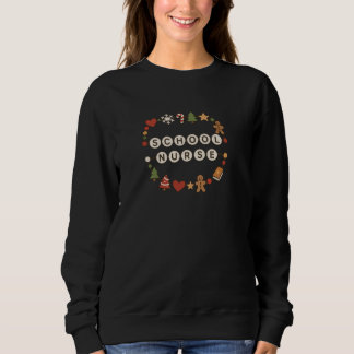Christmas Nurse School Bracelet – Festive Holiday Sweatshirt