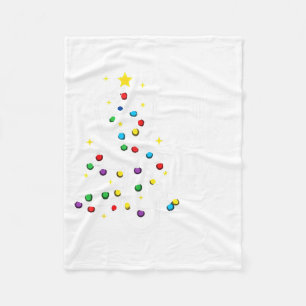 Christmas Nurse Shine Bright Like A Call Light Xma Fleece Blanket