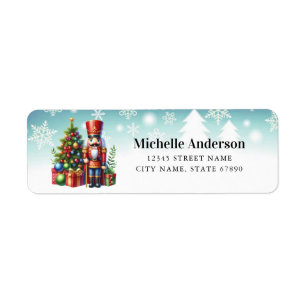 Christmas Nutcracker Address Labels