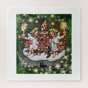 Christmas Nutcracker/Angels ~ Hermann Stockmann ~ Jigsaw Puzzle
