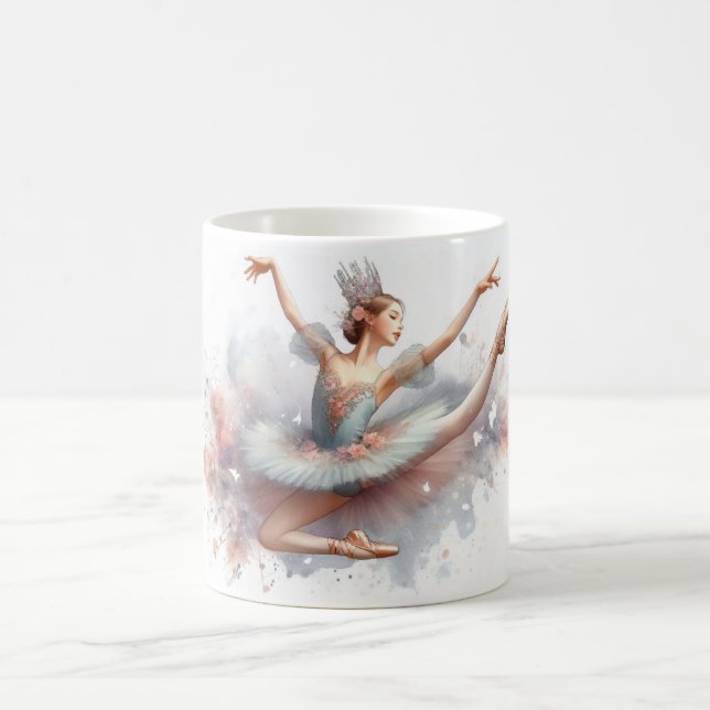 Christmas Nutcracker Ballerina Coffee Mug (Center)