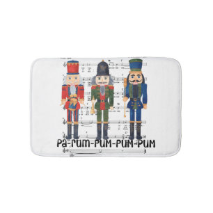 Christmas Nutcracker Bath Mat
