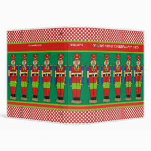 Christmas Nutcracker Binder