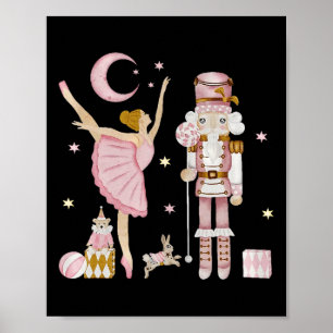 Christmas Nutcracker Byllet Cute Xmas Gifts For Wo Poster