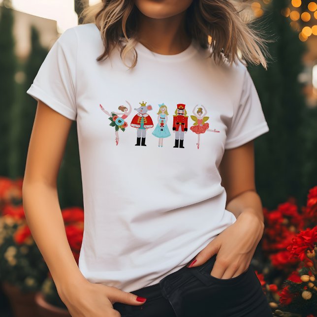 Christmas Nutcracker Character Illustrations T-Shirt (Creator Uploaded)