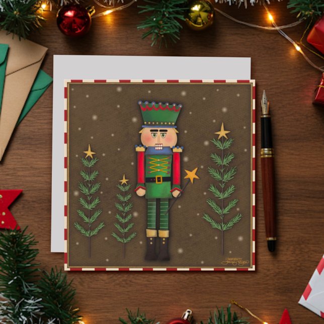 Christmas Nutcracker Fun Inspirivity Holiday Card (Creator Uploaded)