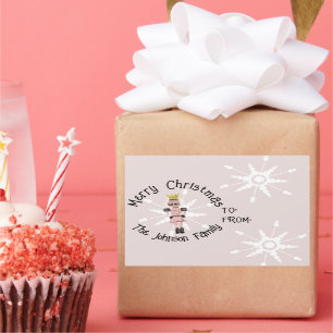 Christmas Nutcracker Handdrawn Pink Soldier Doodle Sticker