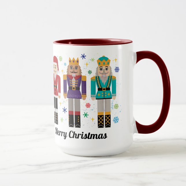 Christmas Nutcracker Holiday Toy Soldier Mug (Right)