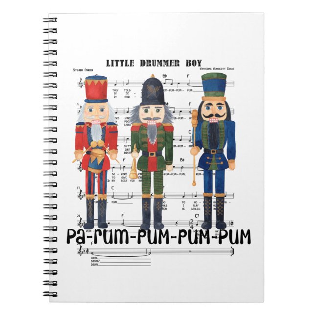 Christmas Nutcracker Notebook (Front)