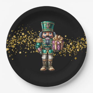 Christmas Nutcracker  Paper Plate