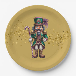 Christmas Nutcracker Paper Plate