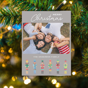 CHRISTMAS NUTCRACKER PHOTO POSTCARD