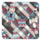 Christmas Nutcracker Plaid Blue Burgundy