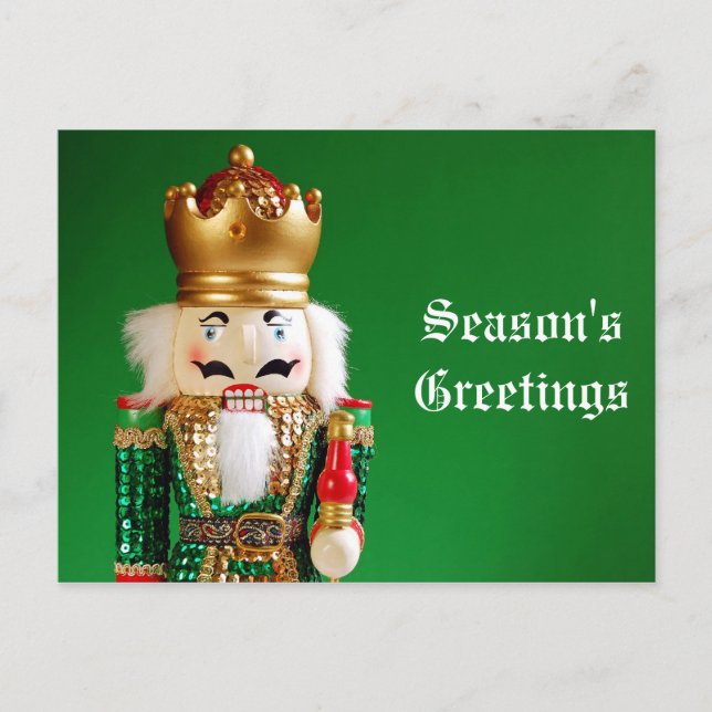Christmas nutcracker postcard (Front)