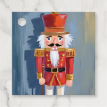 Christmas Nutcracker | Red Soldier Watercolor