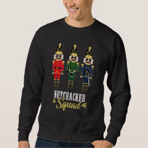 Christmas Nutcracker Squad Ballet Dance  Holiday Sweatshirt