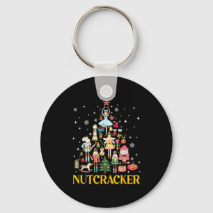 Christmas Nutcracker Squad Ballet Dance Women Kid  Keychain