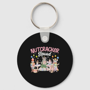 Christmas Nutcracker Squad Ballet Family Matching Keychain