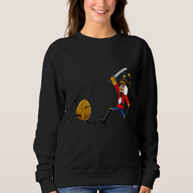 Christmas Nutcracker Sword Santa Hat  Funny Gift 1 Sweatshirt (Front)