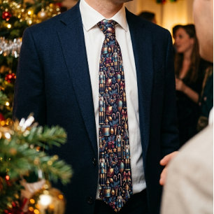 Christmas Nutcracker Tie