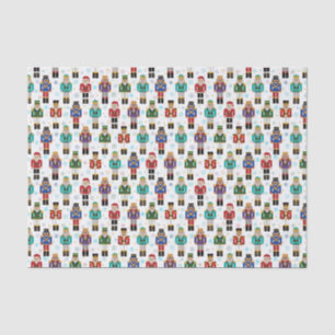 Christmas Nutcracker Toy Soldier Holiday Tissue Paper