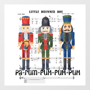 Christmas Nutcracker Window Cling