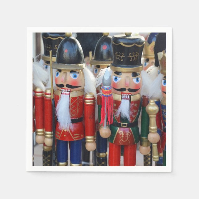 Christmas nutcrackers napkin (Front)