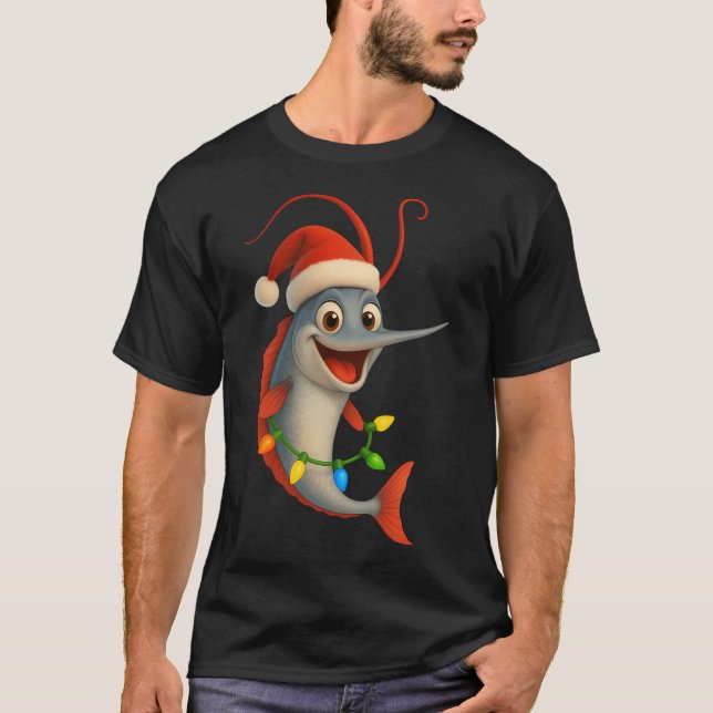 Christmas Oarfish T-Shirt (Front)
