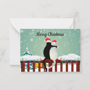 Christmas Of Cat Christmas Card