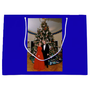 Christmas of US President Bill Clinton & Hillary Large Gift Bag