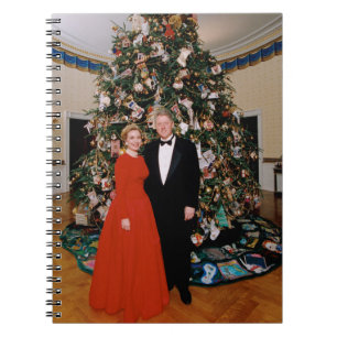 Christmas of US President Bill Clinton & Hillary  Notebook