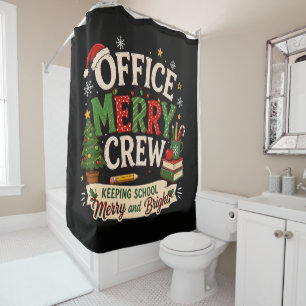 Christmas Office Merry Crew Keeping School