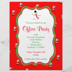 Christmas Party Flyers | Zazzle.ca