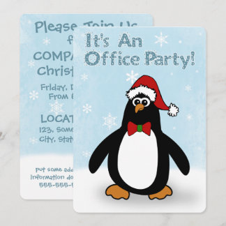 Christmas Office Party Invitations