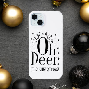 Christmas Oh deer iPhone 15 plus case