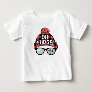 Christmas Oh Fudge Xmas Vacation Funny Holiday Baby T-Shirt