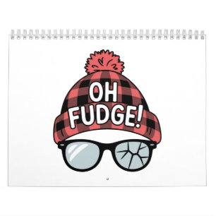Christmas Oh Fudge Xmas Vacation Funny Holiday  Calendar