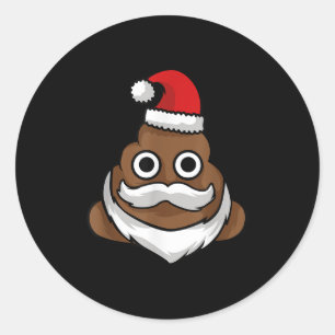 Christmas Ojamas Pajama Pyjama Op O Emoticon Vinta Classic Round Sticker