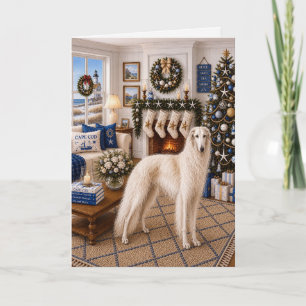 Christmas On Cape Cod ,Borzoi Holiday Card