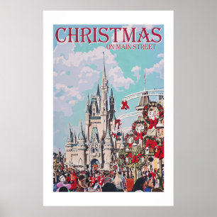 Christmas On Main Street Poster