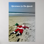 Christmas On The Beach Poster! Poster<br><div class="desc">Cool Christmas On The Beach Poster! Photo by MammaBASIL.</div>