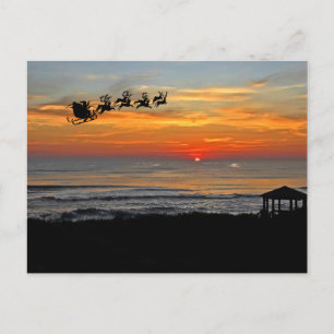 Christmas On The Outer Banks Postcard