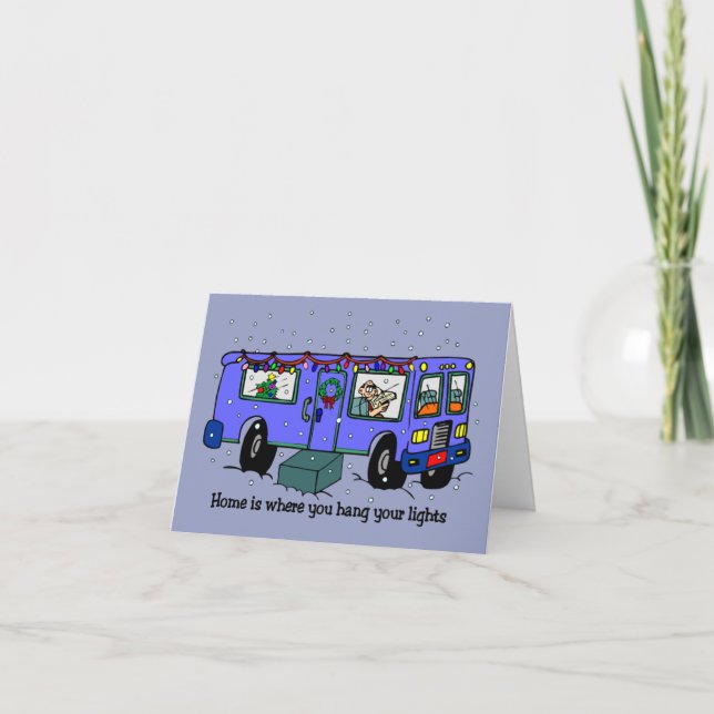 Christmas on the Road card (Front)